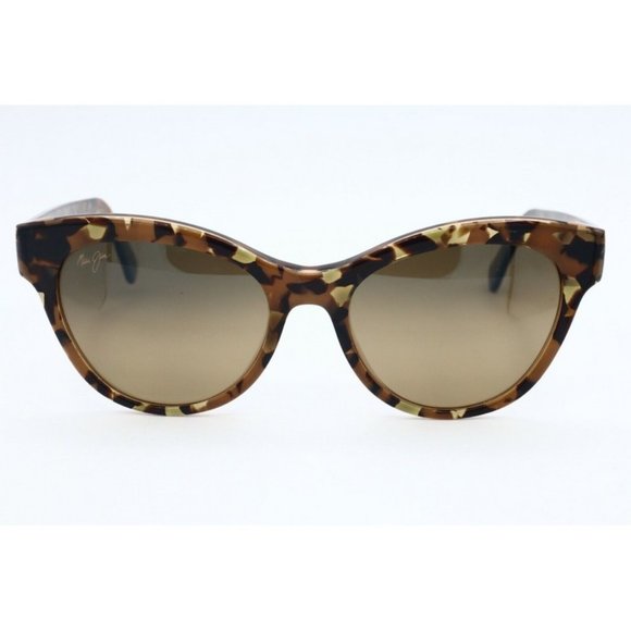 Maui Jim Kuuipo MJ 799-18A Cat Eye Caramel Sunglasses Polarized HCL Bronze (A) main image 6